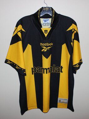 vintage❤️Pablo Bengoechea #10 Club Atlético Peñarol 1998-2000 home shirt Reebok